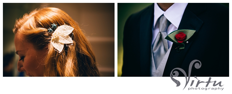 felt wedding flowers